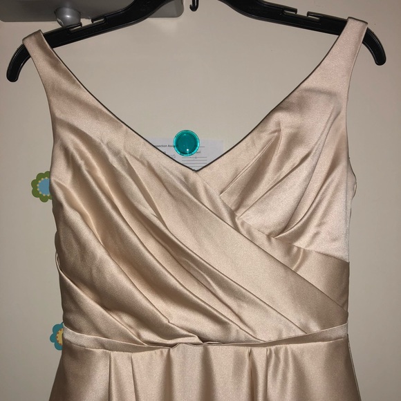 Champagne Prom/Formal/Bridesmaid/ Evening Gown - Picture 4 of 6